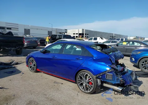 2023 Hyundai Elantra N from USA, damaged, VIN KMHLW4AK0PU009525